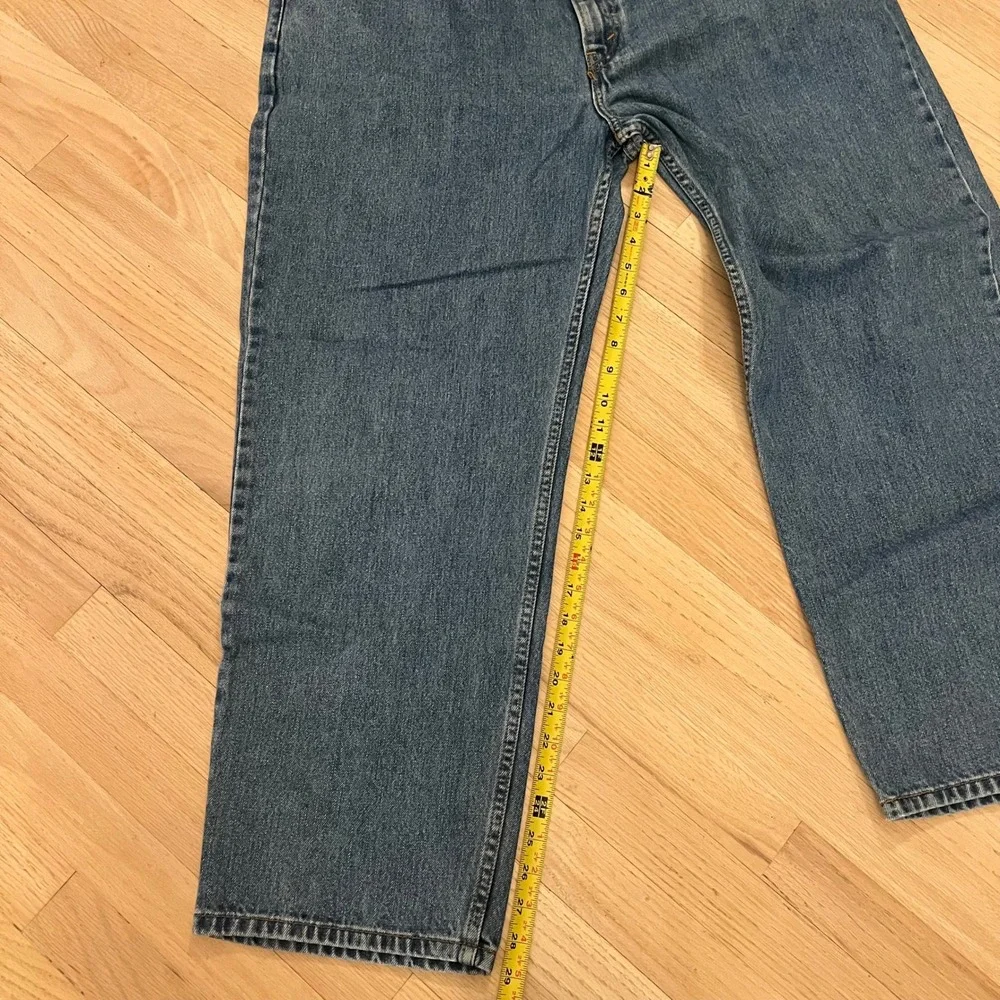 Levis 550 Relaxed Fit Mens Jeans 42x30 Medium‎ Wash Denim Cotton 550-0216 Y2K